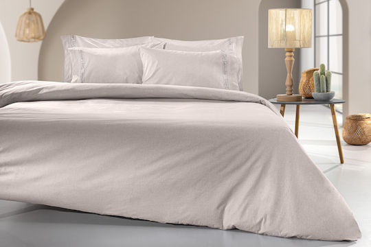 Guy Laroche King Size 180x200+42cm mit Gummizug Color Plus Perla