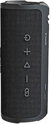 HiFuture Ripple Rezistent la apă Difuzor Bluetooth 30W cu Durată de Funcționare a Bateriei până la 12 ore Negru