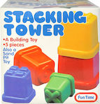 Fun Time Stacking Toy Stalking Tower for 12++ Months