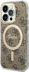 Guess MagSafe Кафяв (iPhone 14 Pro) Guess MagSafe Кафяв (iPhone 14 Pro)