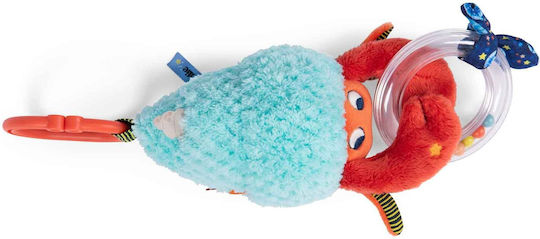 Moulin Roty Ζωάκι Καβουράκι με Κρίκο από Ύφασμα με Ήχους για 6+ Μηνών