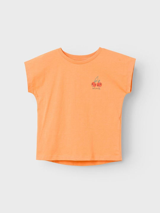 Name It Kids Blouse Short Sleeve Orange