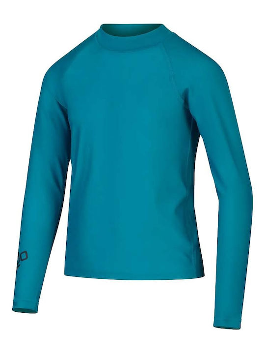 Speedo Kids Swimwear Long Sleeve Shirt Green