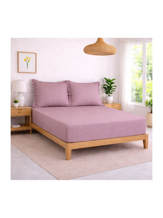 My Home Luxury Sheet Set with 2 Pillowcases Sup...