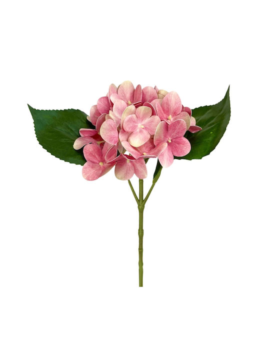 Hydrangea branch 42cm - Pink