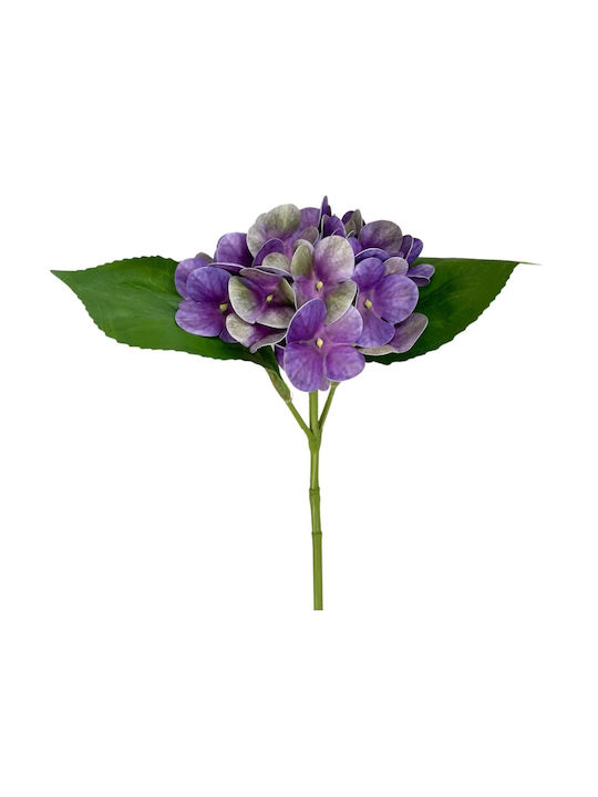 Hydrangea branch 42cm - Purple