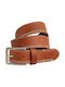 Pepe Jeans Freddy Men's Leather Belt Tabac Brown