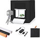 IRiSfot Photo Box Irisfot Portable Studio Φωτιζόμενο με Πολλαπλά Backround 60x60x60cm