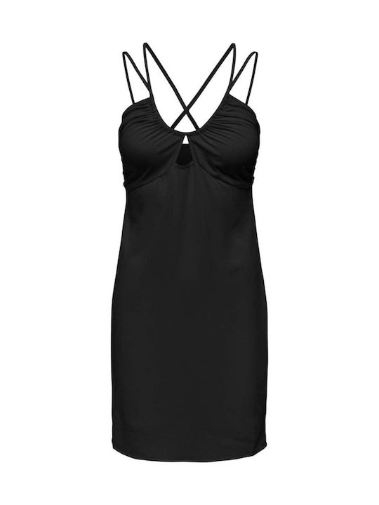 Only Summer Mini Evening Dress Black