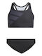 Adidas Kinder Badeanzug Bikini Schwarz