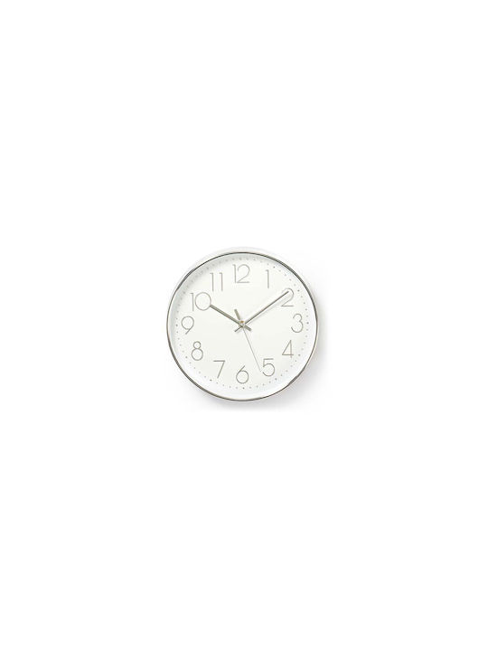 Aria Trade AT0000557 Wall Clock Plastic White Ø30.5cm