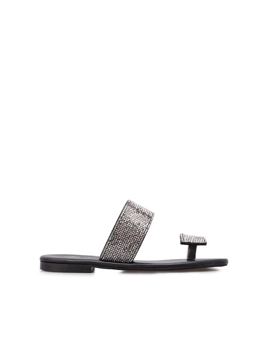 Utopia Sandals Γυναικεία Σανδάλια Μαύρα