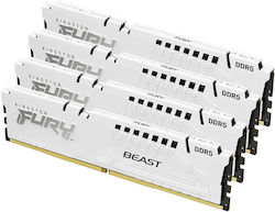 Kingston Fury Beast 64GB DDR5 με 4 Modules 4x16GB