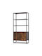 Bookcase Brown 40x30x154cm