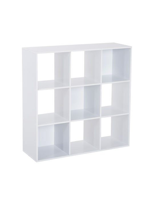 Bücherschrank 833-390 91x91x30εκ. Weiß