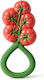 Oli&Carol Tomato Teething Rattle made of Rubber for 0 m+ 1pcs