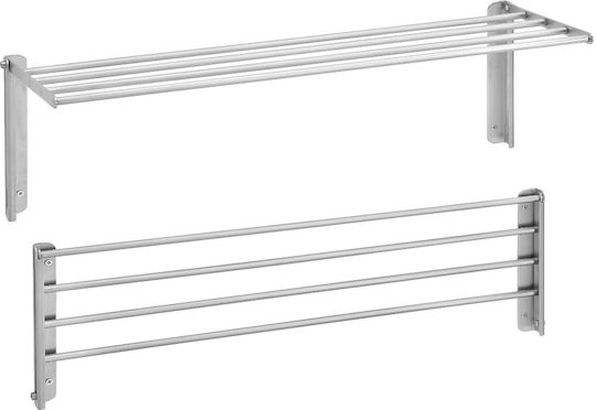 Bronze Art Universal Folding Wall Stainless Steel Clothes Drying Rack 81x23cm
