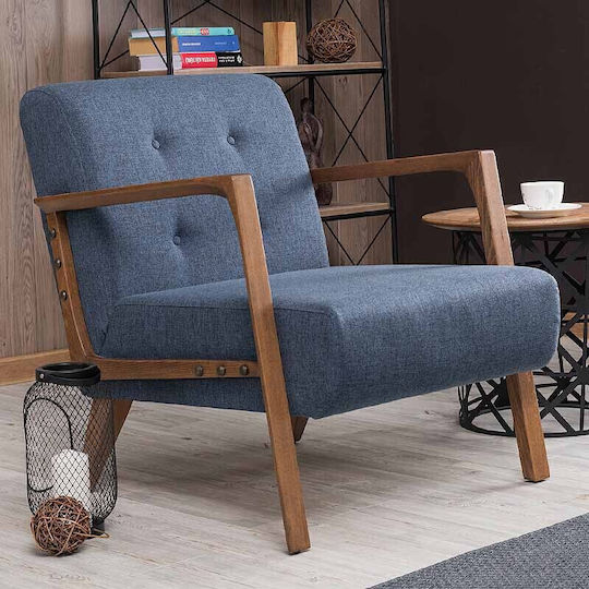 Sessel Kemer 67x76x78cm Blau