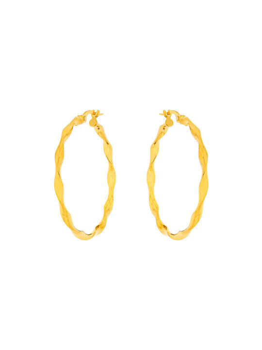 Gold earrings 14 Carats SK00396 (Women's)