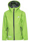 Waterproof Kids' Casual Jacket Short Windproof with Hood Green