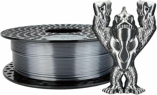 Azurefilm PLA 3D Printer Filament 1.75mm Silk Graphite Grey 1kg