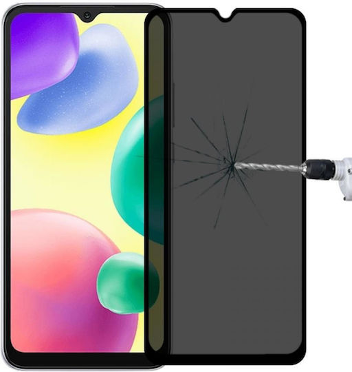 Leewello 0.3мм Пълно лепило Поверителност Закалено стъкло за цялото лице Черен (Galaxy A13 5G) 37788500