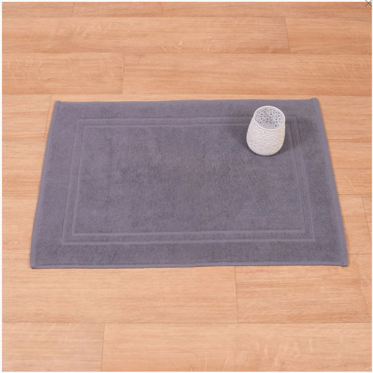 Хотелски Бански Мат Сив 50x70см. с Тегло 700gsm