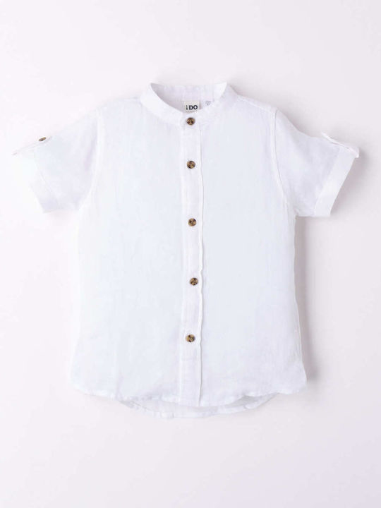 iDO Kids One Color Shirt White 46204-0113