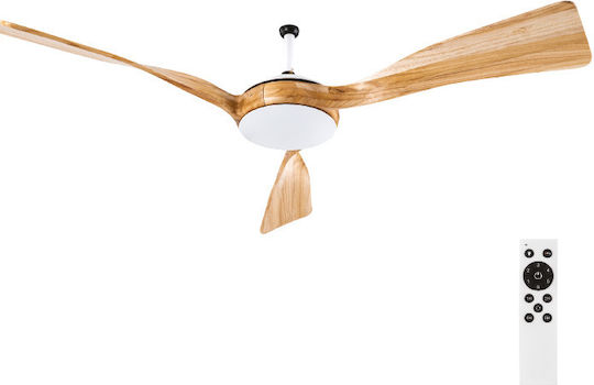 Gruppe RX52-040 Ανεμιστήρας Οροφής 147cm Μπεζ / Λευκός
