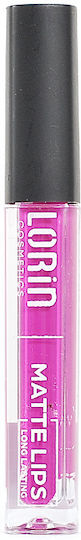Lorin Lorin Matte Lipgloss Long Lasting 41 Roșu Violet 5ml