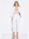 Bill Cost Women's Cotton Trousers White