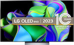 LG Smart Τηλεόραση 77" 4K UHD OLED Evo OLED77C36LC HDR (2023)