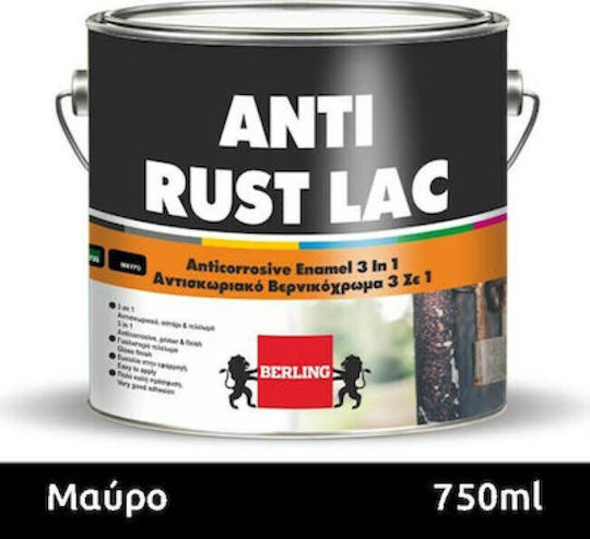 Berling Colour Anti-Corrossion Antirust Lac 2.5lt Black