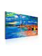 Polihome Peisaj Marin Tablou Tesatura 120x80cm
