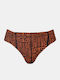 Bikini Slip Totem Print