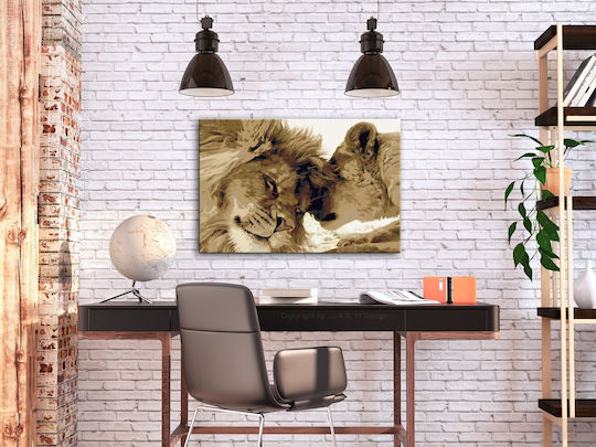 Polihome Love Canvas Painting 60x40cm