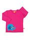 T-shirt Long Sleeve Elephant Pink - pink