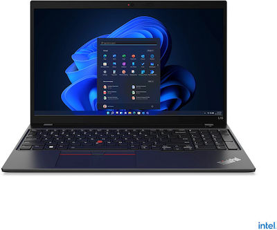 Lenovo ThinkPad L15 Gen 3 (Intel) 15.6" IPS FHD (Kern i5-1235U/8GB/256GB SSD/W11 Pro) Thunder Black (GR Tastatur)