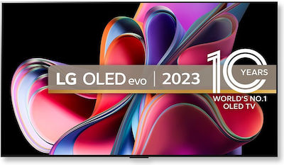 LG Smart Τηλεόραση 55" 4K UHD OLED Evo OLED55G36LA HDR (2023)