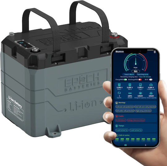 Epoch Batterie Boot B12100B mit Kapazität 100Ah