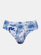 Porcelain Bikini Slip Blue