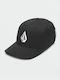Volcom Παιδικό Καπέλο Jockey Υφασμάτινο Full Stone Μαύρο