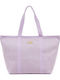 Verde 14-173 Stroh Strandtasche Lilac