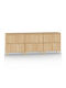 Sideboard Wooden Sonoma Oak 120x35x70cm