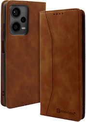 Bodycell Leather Wallet Δερματίνης Καφέ (Xiaomi...