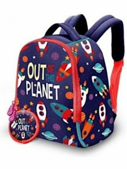 Kids Licensing Out of Planet School Bag Backpack Kindergarten Multicolored