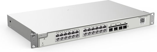 Ruijie RG-NBS5100-24GT4SFP Managed L2 Switch with 28 Gigabit (1Gbps) Ethernet Ports and 4 SFP Ports
