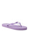 Metal Glam Women's Flip Flops Purple