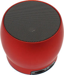 Treqa Bluetooth-Lautsprecher 5W mit Radio und Batterielaufzeit bis zu 8 Stunden Rot
