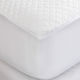 Palamaiki Super-Double Waterproof Quilted Mattress Cover Fitted White Comfort White 160x200+35cm